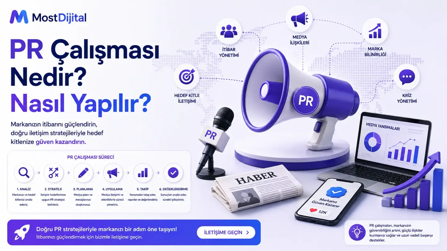 PR Çalışması Nedir? Nasıl Yapılır?