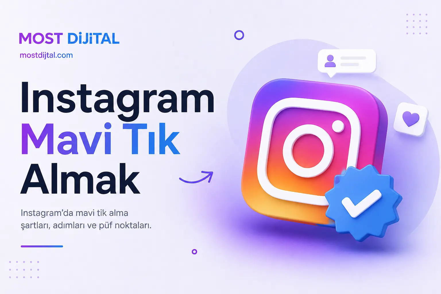 instagram Mavi Tik Almak - Most Dijital